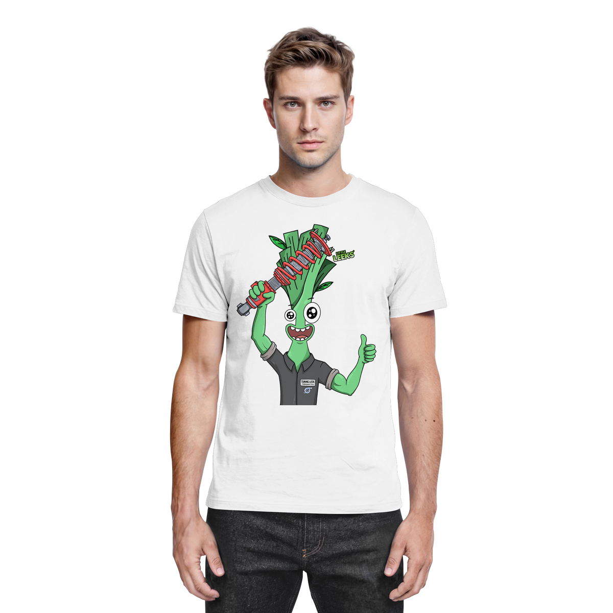Motiv Little Leeks Nr 42: Tunerlauch - Premium Shirt
