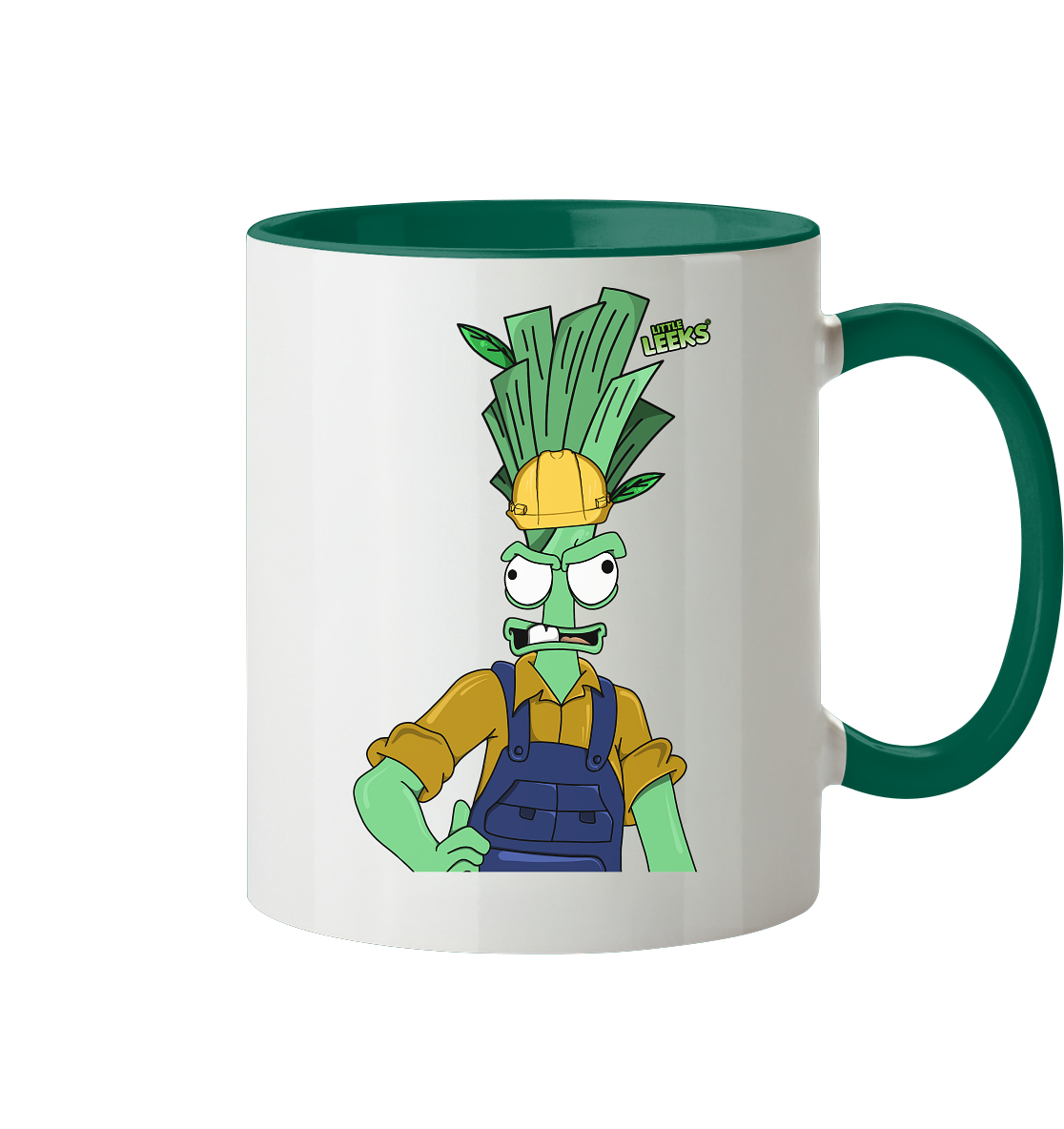 Motiv Nr 13: Meister der Lauchstelle - Tasse zweifarbig
