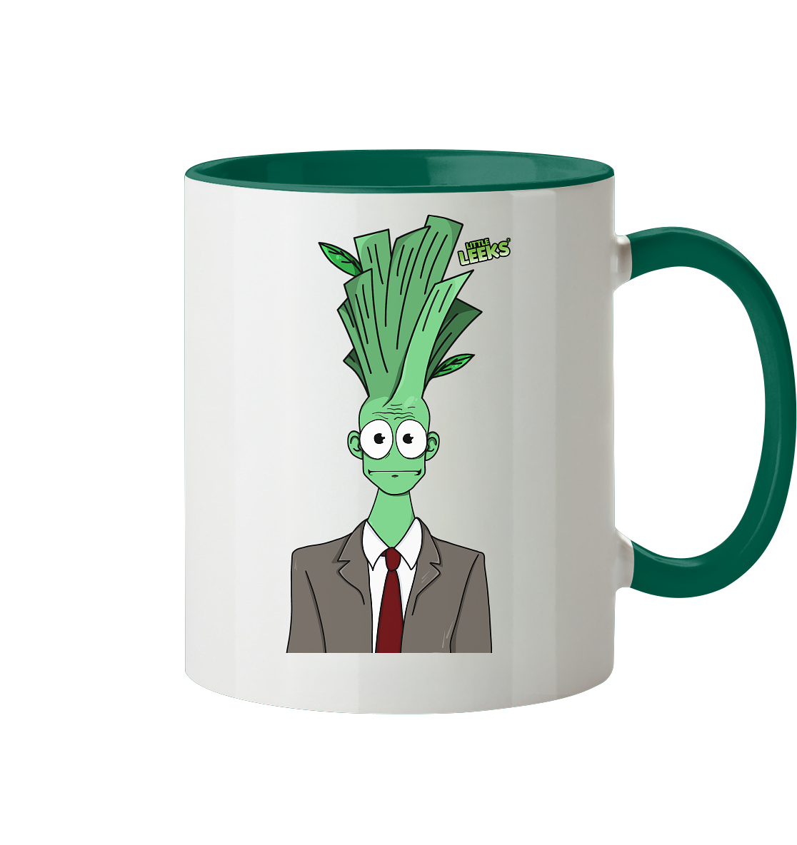 Motiv Nr 16: Politleek - Tasse zweifarbig
