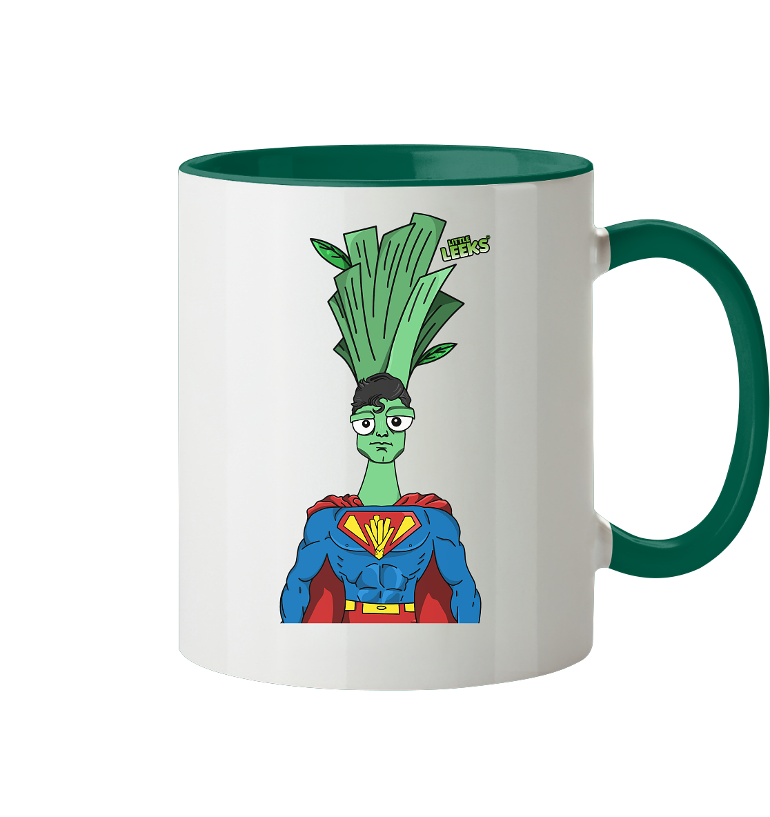 Motiv Nr 14: Suuuuperlauch - Tasse zweifarbig