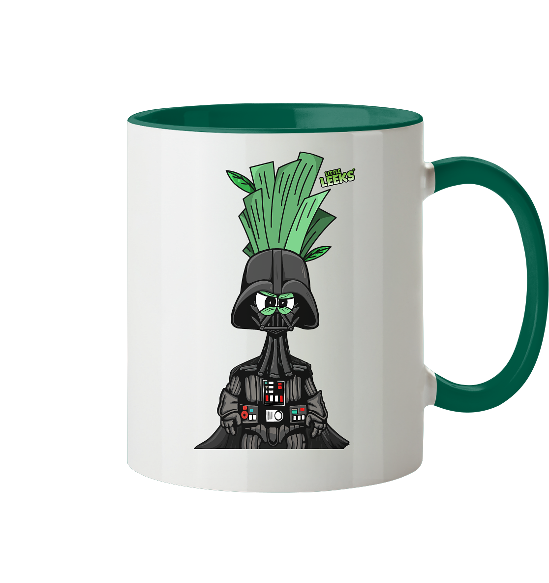 Motiv Nr 25: Dein Vadder Lauch - Tasse zweifarbig
