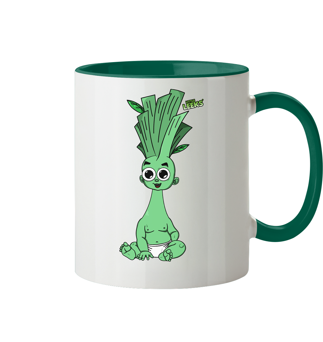 Motiv Nr 17: Babylauch - Tasse zweifarbig