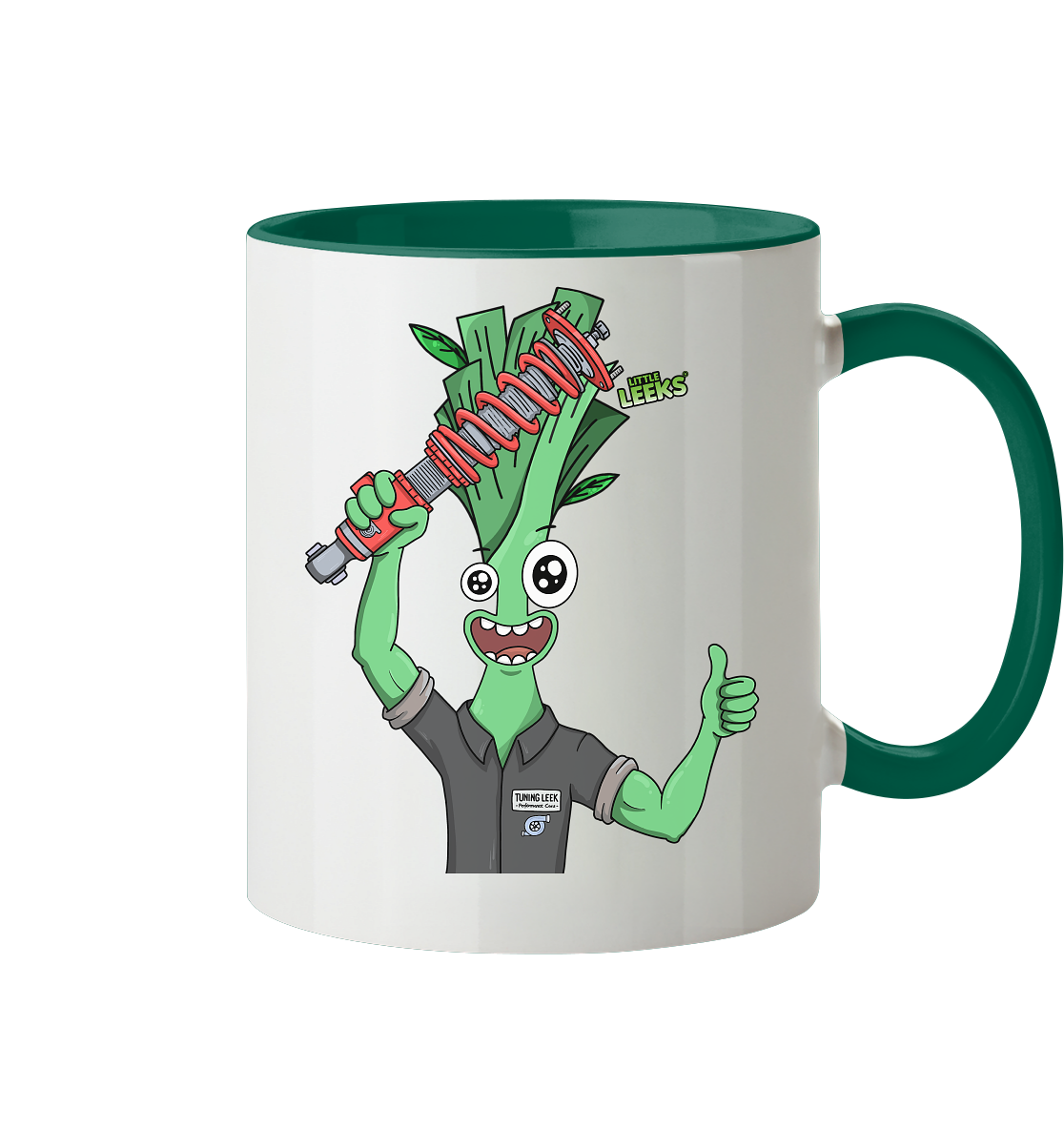 Motiv Little Leeks Nr 42: Tunerlauch - Tasse zweifarbig