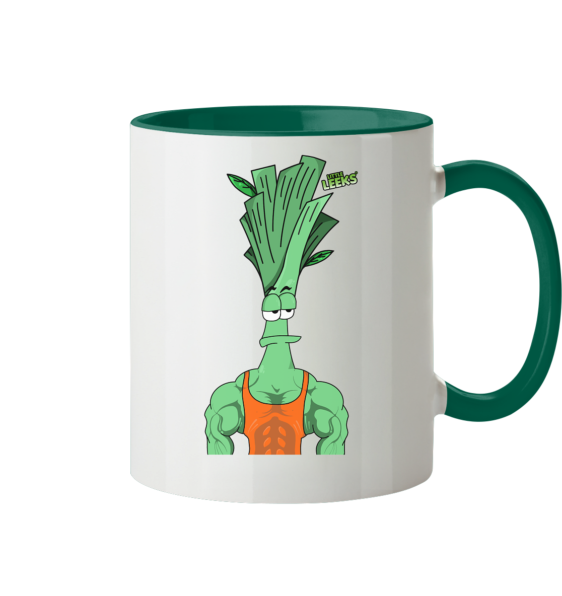 Motiv Nr 11: Gemüsebuilder - Tasse zweifarbig