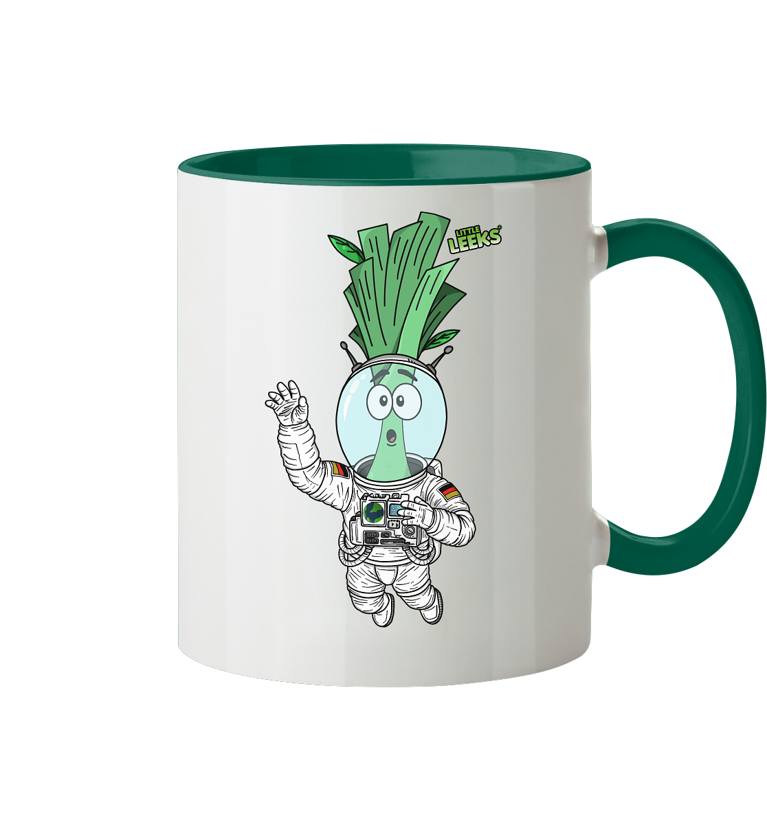 Motiv Little Leeks Nr 45: Astrolauch - Tasse zweifarbig