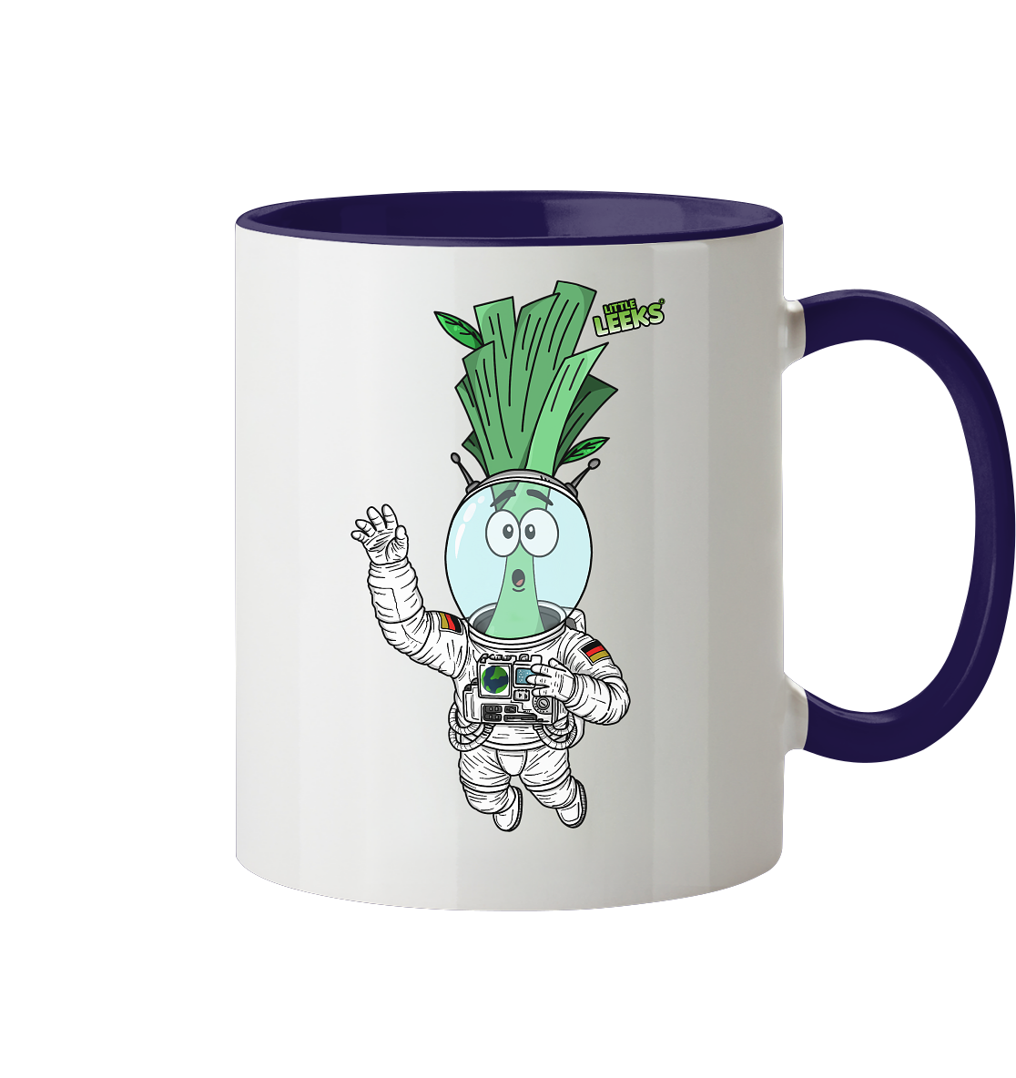 Motiv Little Leeks Nr 45: Astrolauch - Tasse zweifarbig