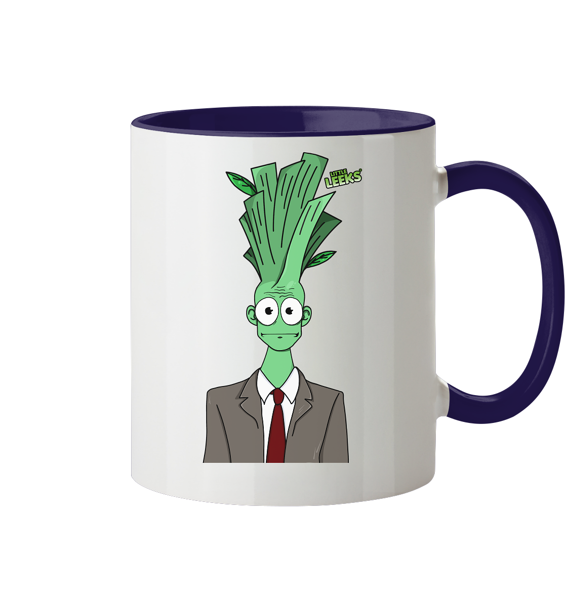 Motiv Nr 16: Politleek - Tasse zweifarbig