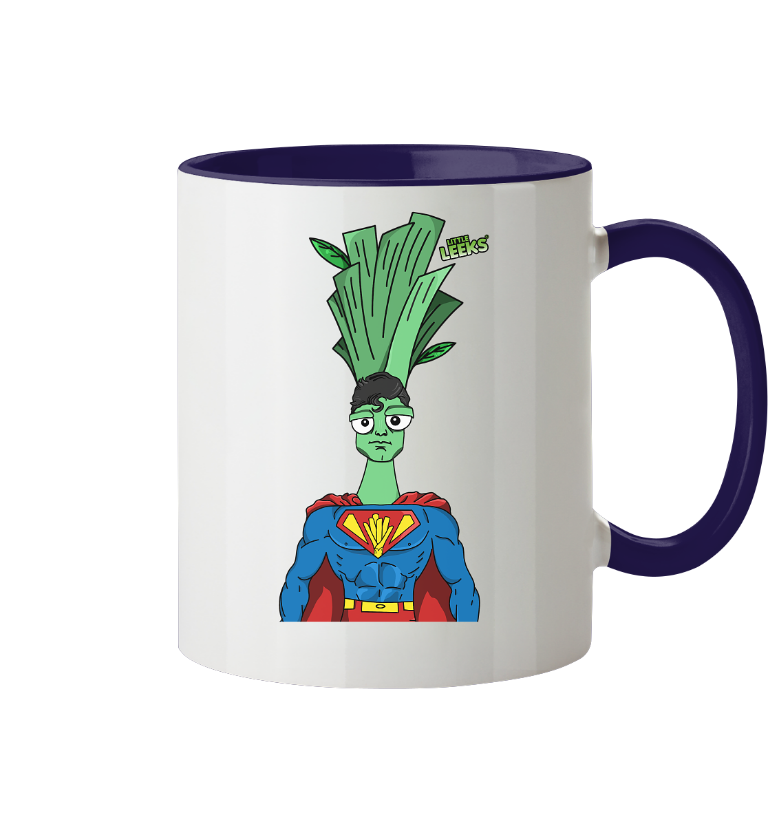Motiv Nr 14: Suuuuperlauch - Tasse zweifarbig