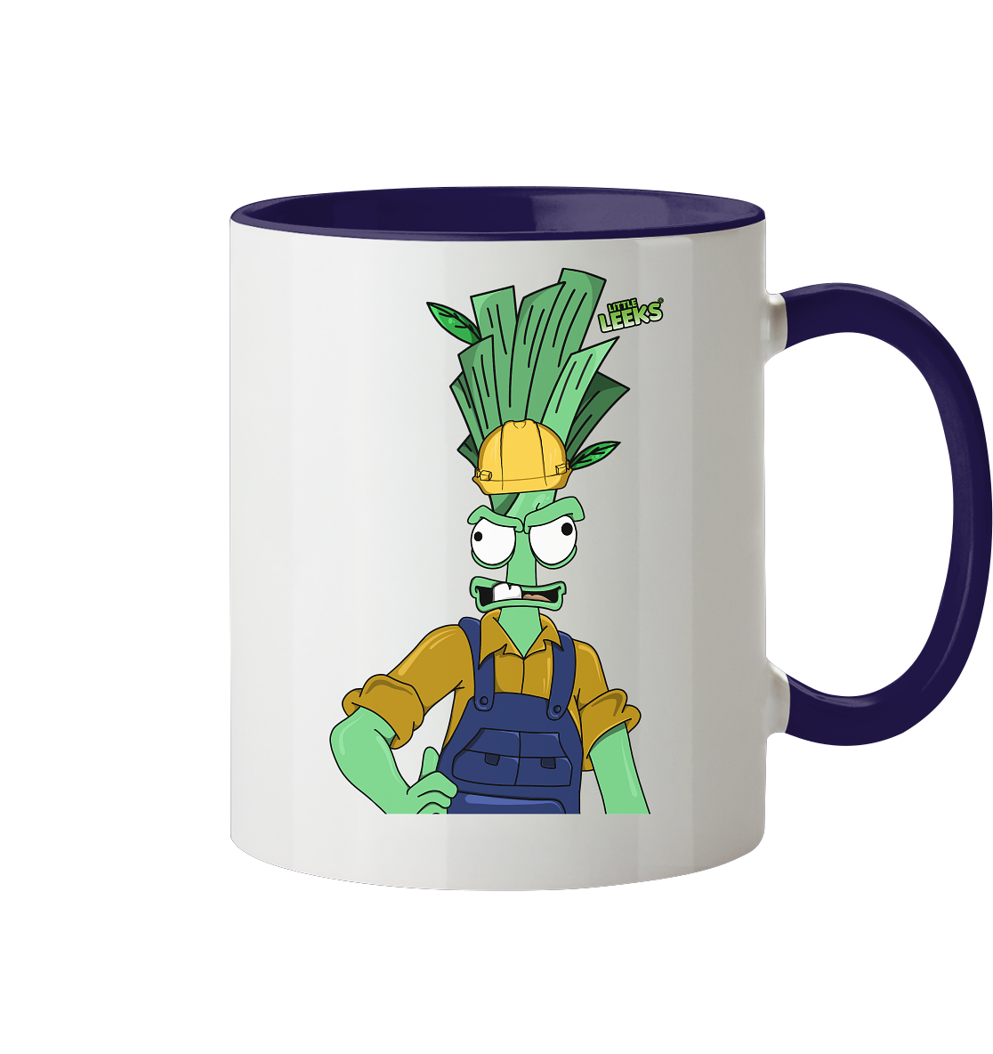 Motiv Nr 13: Meister der Lauchstelle - Tasse zweifarbig