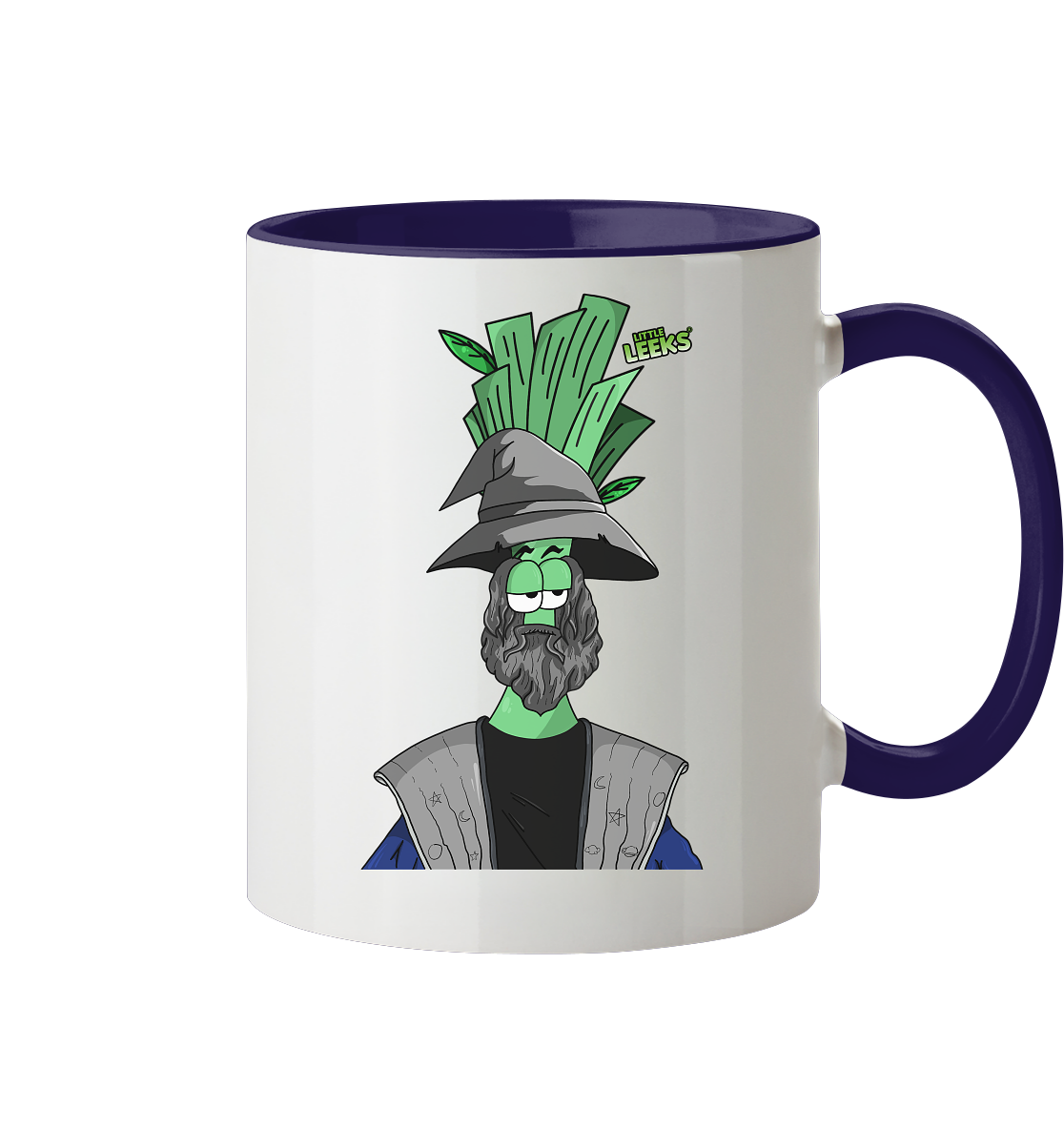Motiv Little Leeks Nr 06: ZauberLauch - Tasse zweifarbig