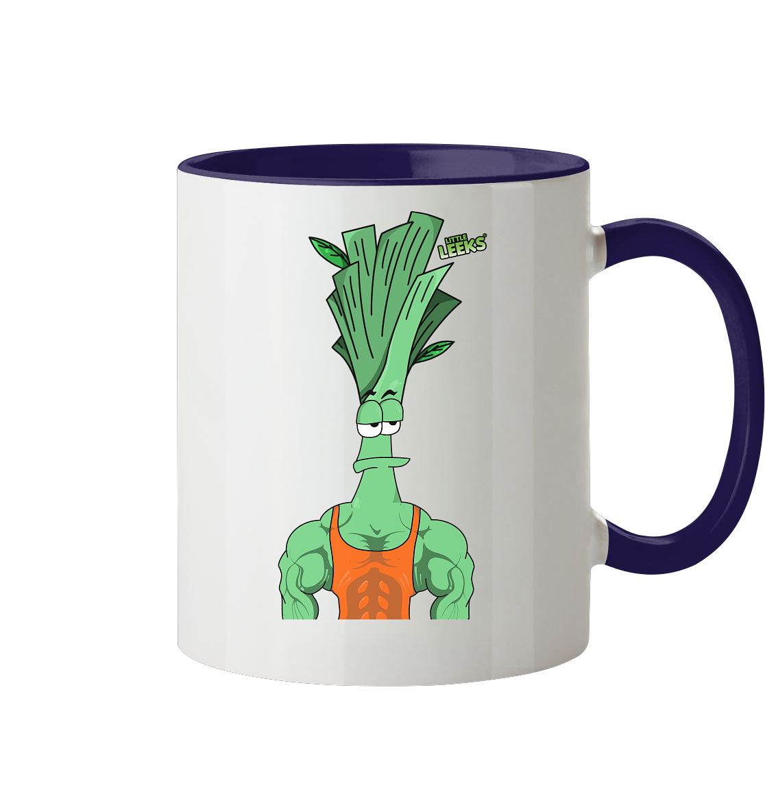 Motiv Nr 11: Gemüsebuilder - Tasse zweifarbig