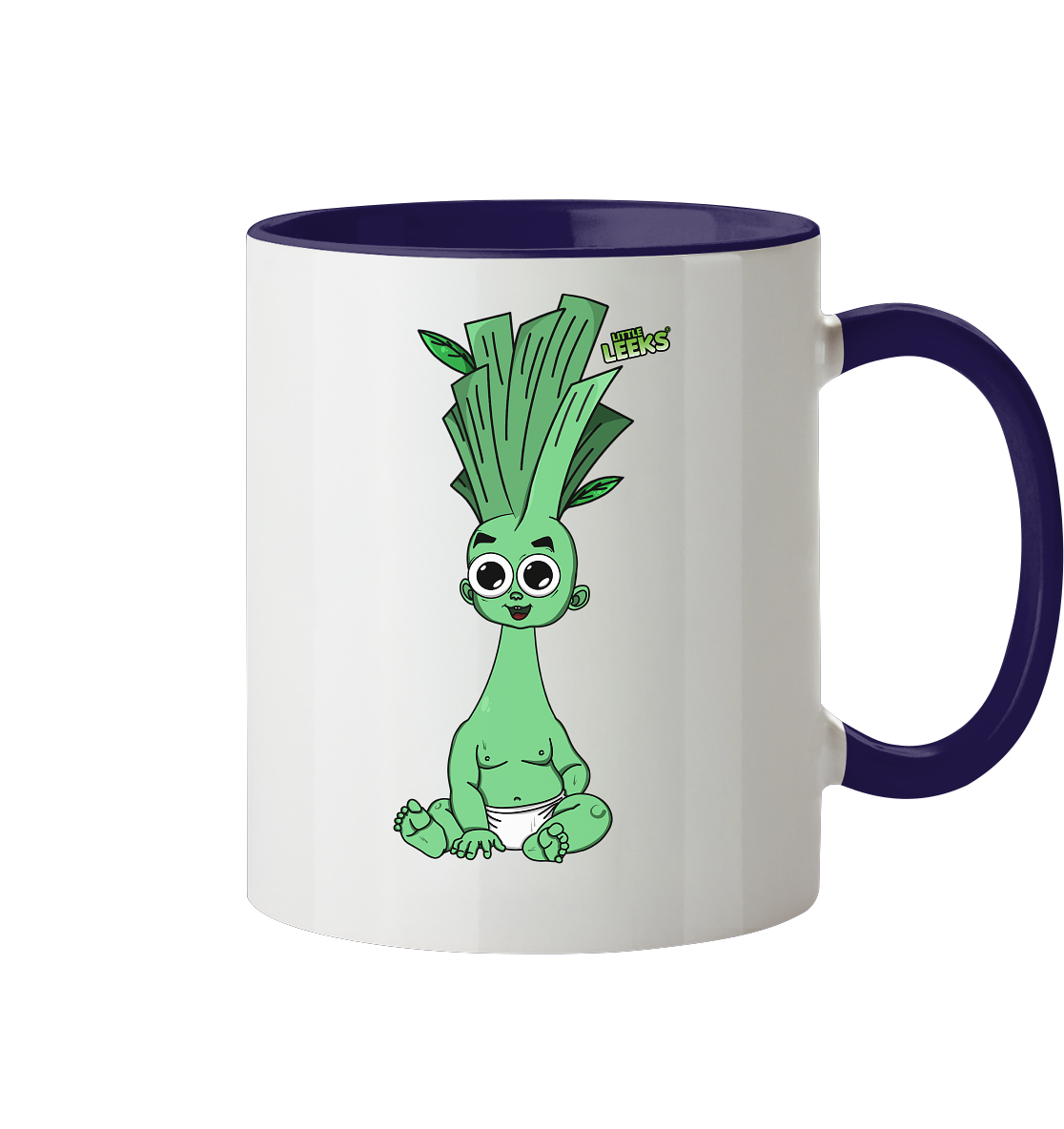 Motiv Nr 17: Babylauch - Tasse zweifarbig