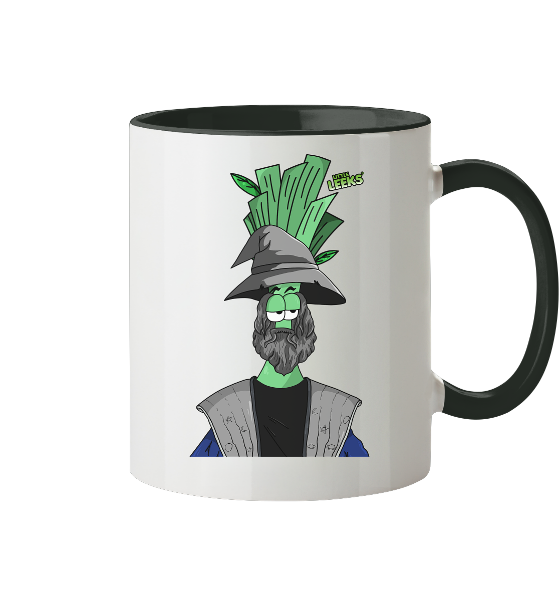Motiv Little Leeks Nr 06: ZauberLauch - Tasse zweifarbig