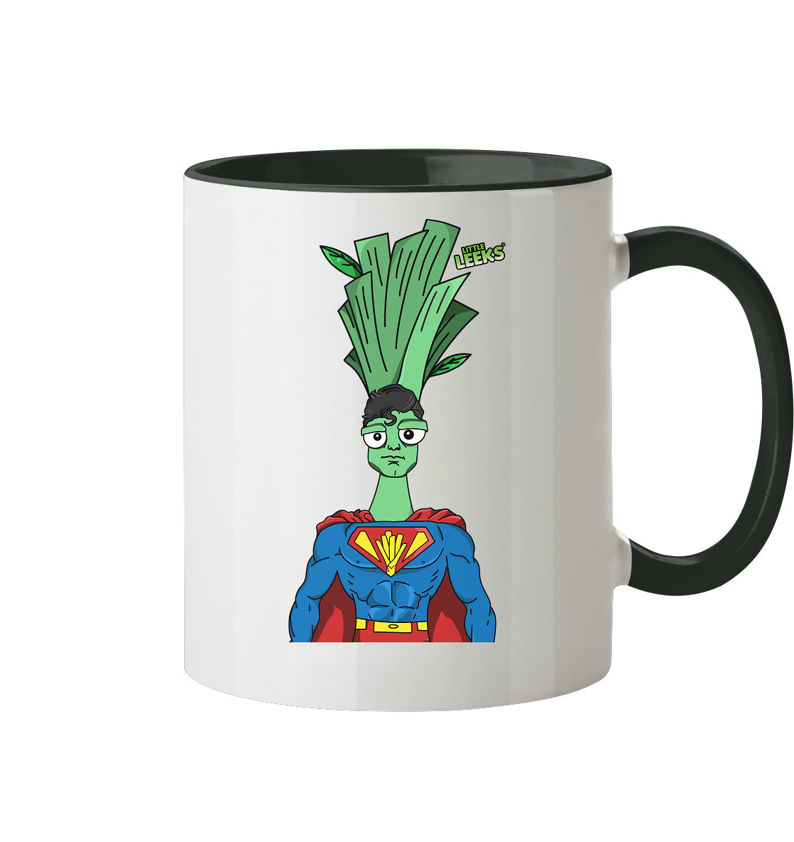 Motiv Nr 14: Suuuuperlauch - Tasse zweifarbig