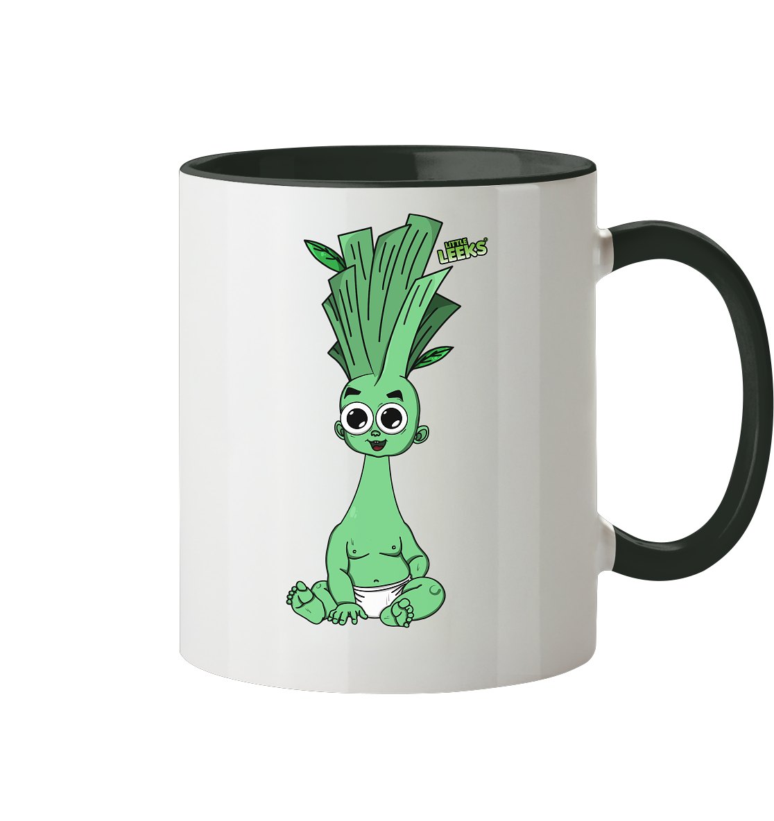 Motiv Nr 17: Babylauch - Tasse zweifarbig