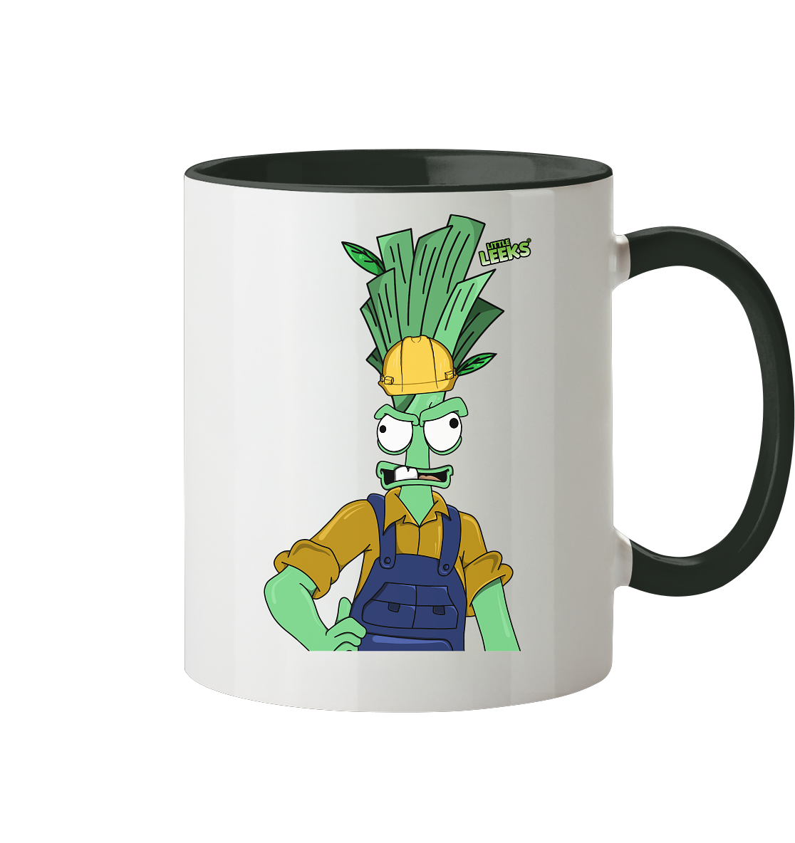 Motiv Nr 13: Meister der Lauchstelle - Tasse zweifarbig