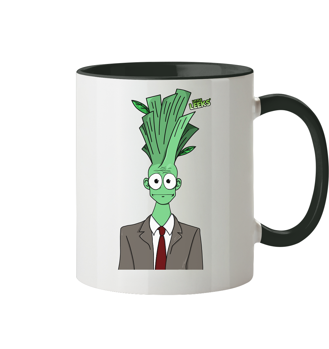 Motiv Nr 16: Politleek - Tasse zweifarbig