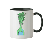 Motiv Little Leeks Nr 01: Standard Lauch  - Tasse zweifarbig
