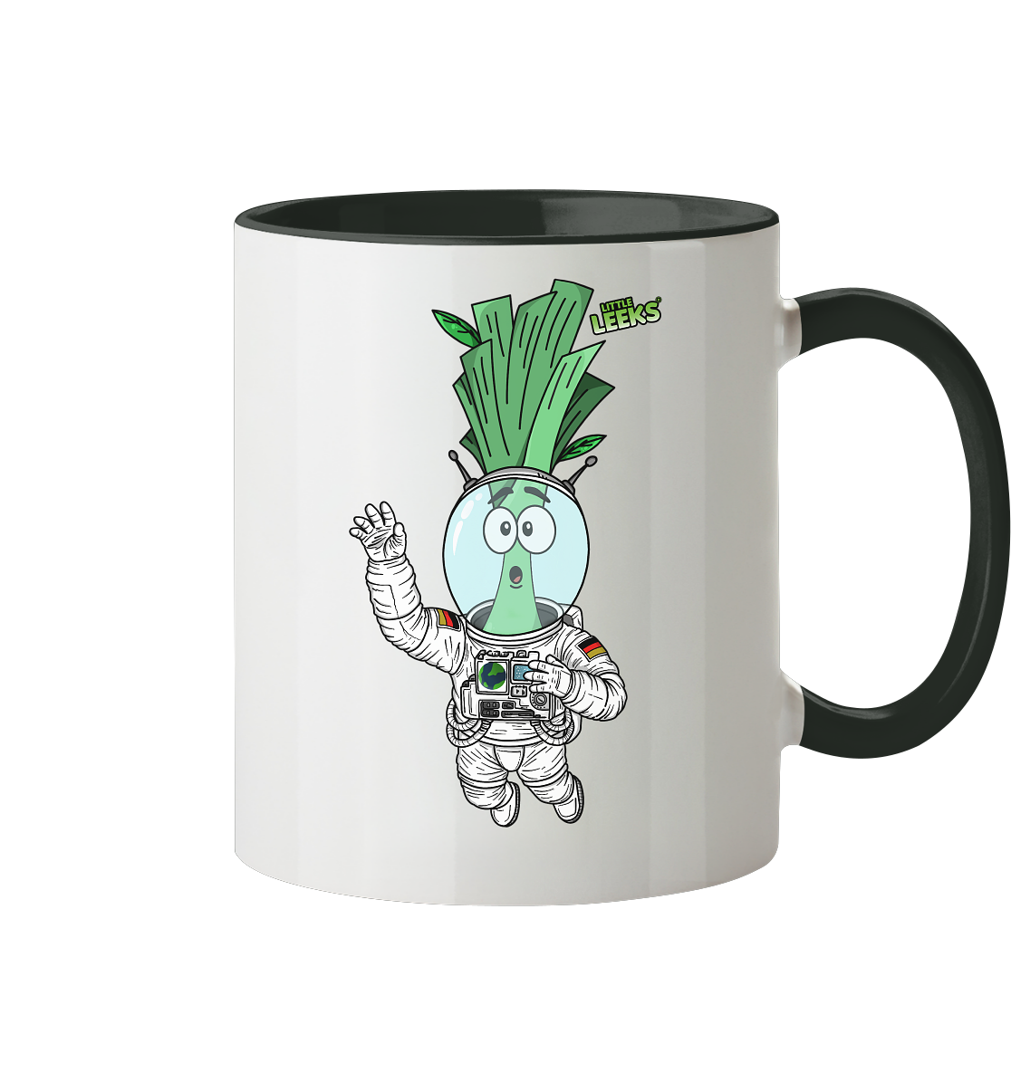 Motiv Little Leeks Nr 45: Astrolauch - Tasse zweifarbig