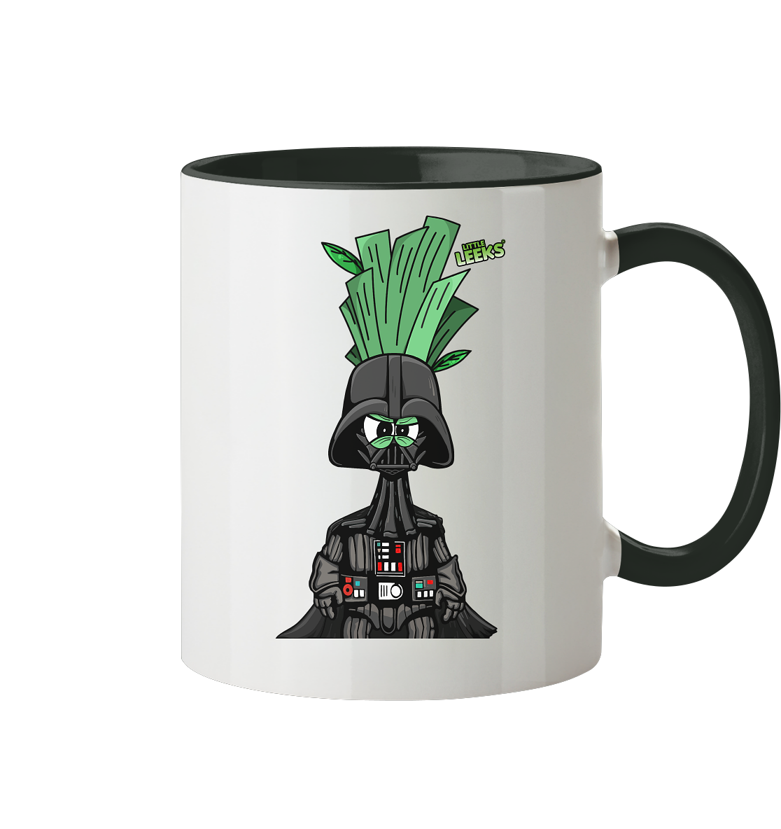 Motiv Nr 25: Dein Vadder Lauch - Tasse zweifarbig