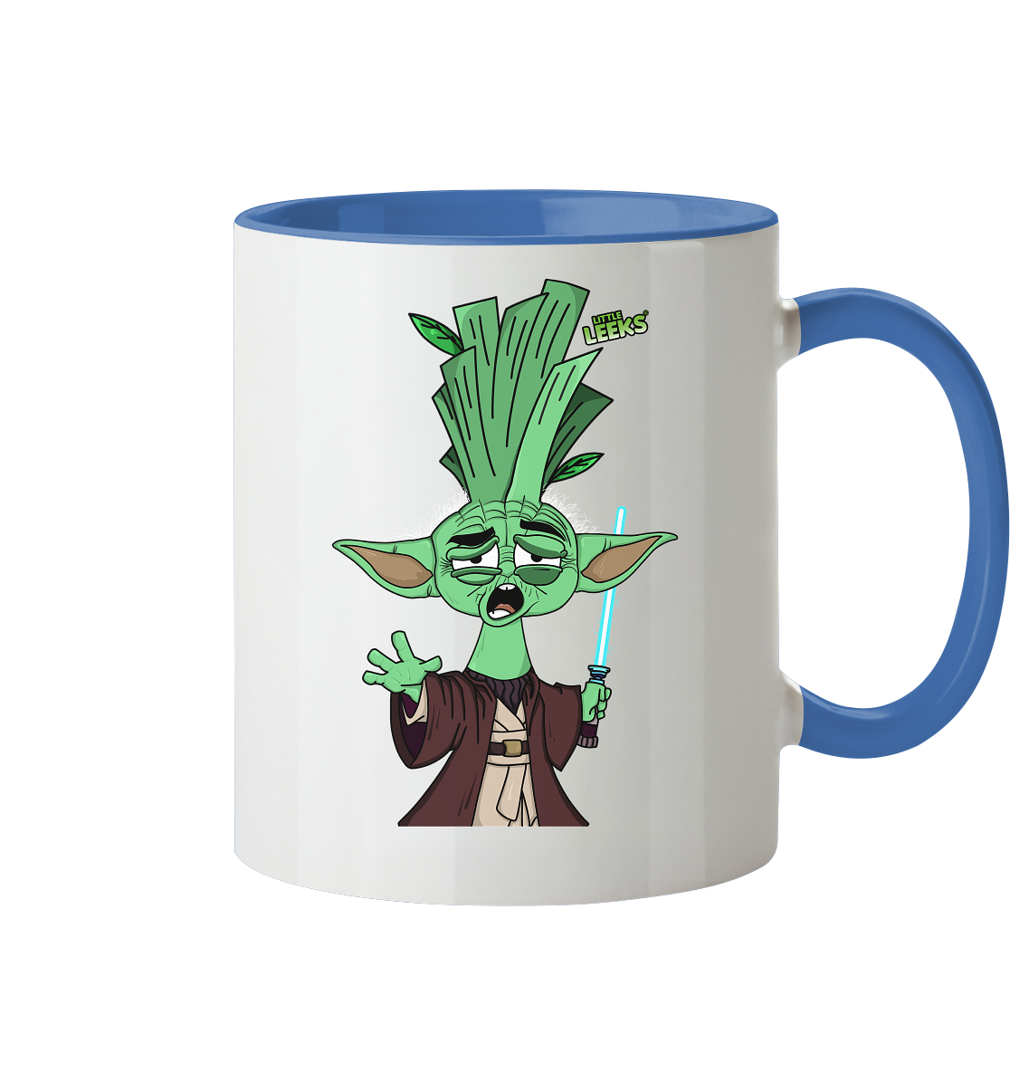 Motiv Nr 19: alter Gartenmeisterlauch - Tasse zweifarbig