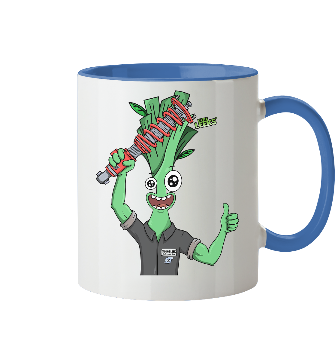 Motiv Little Leeks Nr 42: Tunerlauch - Tasse zweifarbig
