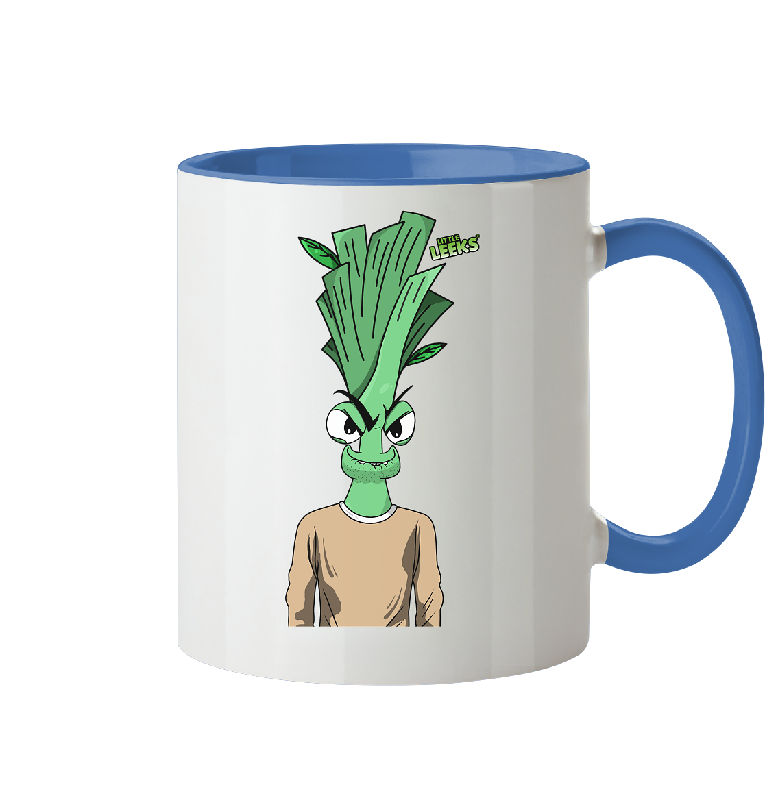 Motiv Nr 09: Rattenlauch - Tasse zweifarbig