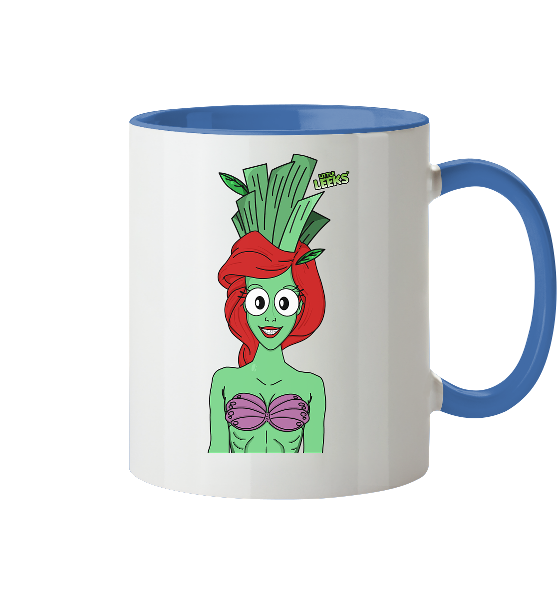 Motiv Nr 15: Meerjunglauch - Tasse zweifarbig
