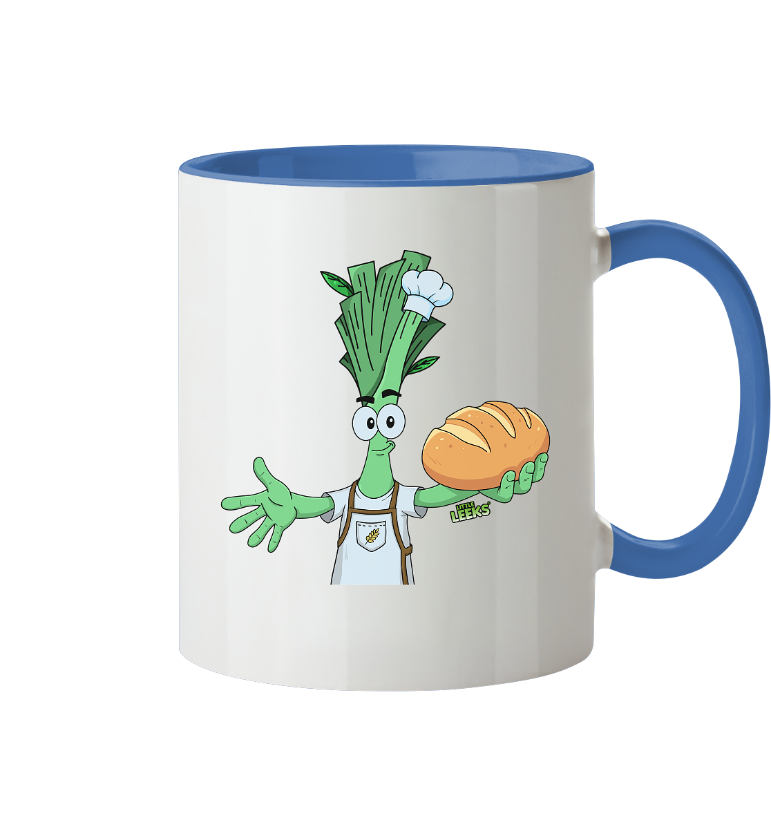 Motiv Little Leeks Nr 46: Backlauch - Tasse zweifarbig