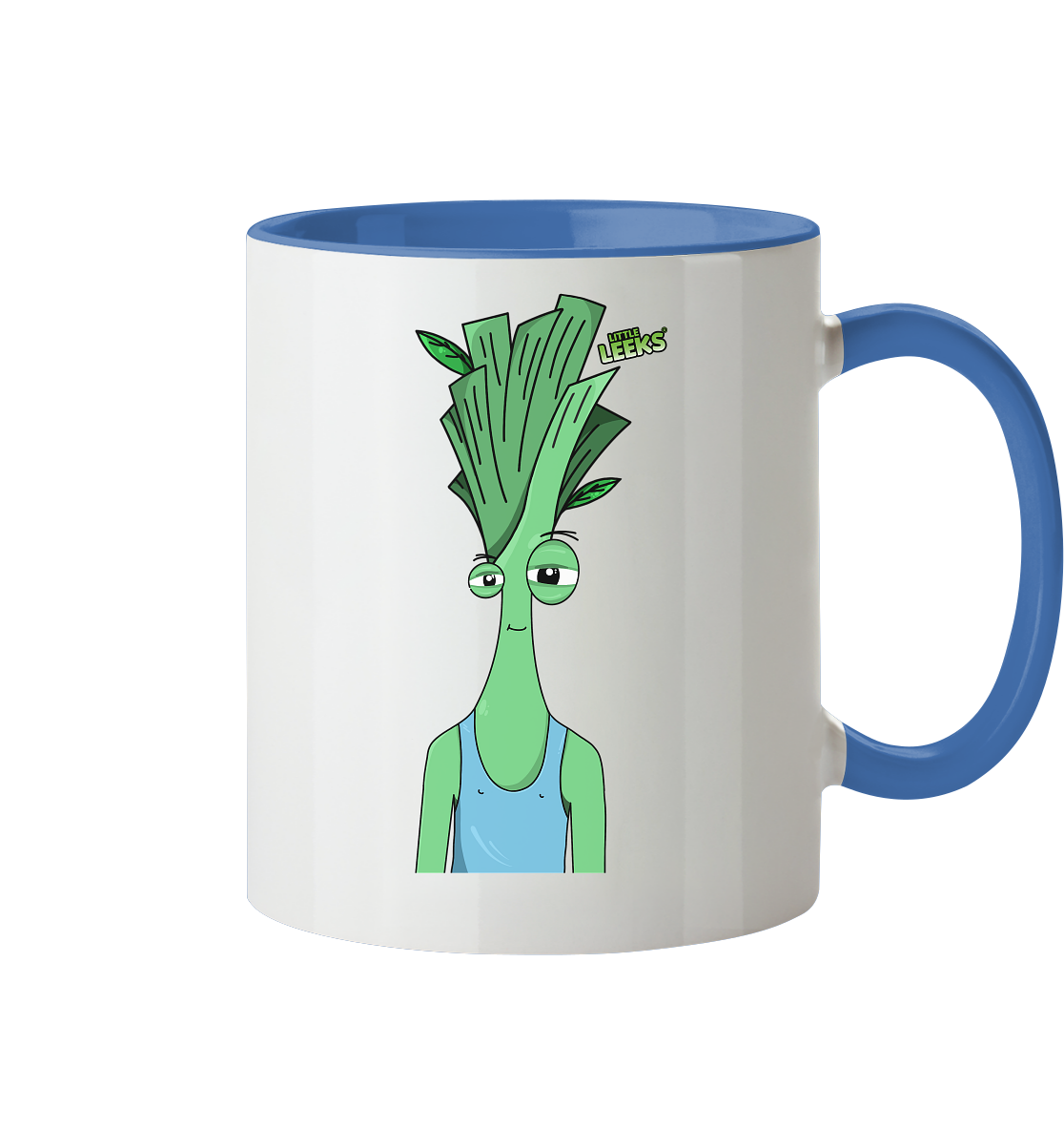 Motiv Little Leeks Nr 01: Standard Lauch  - Tasse zweifarbig