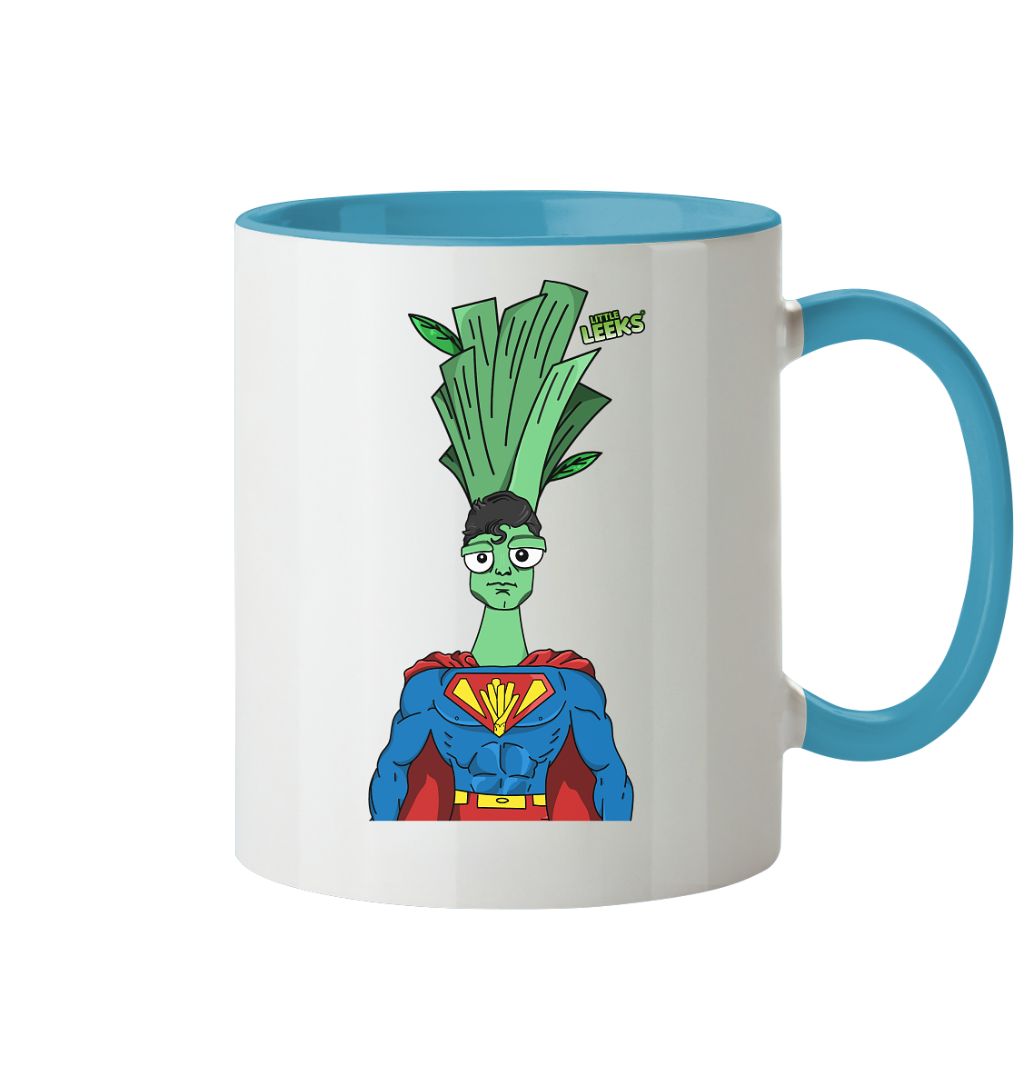 Motiv Nr 14: Suuuuperlauch - Tasse zweifarbig