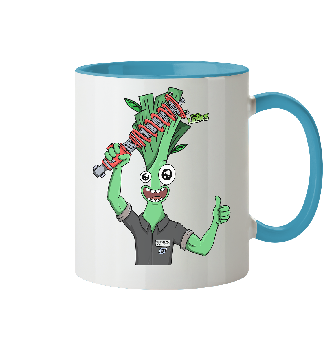 Motiv Little Leeks Nr 42: Tunerlauch - Tasse zweifarbig