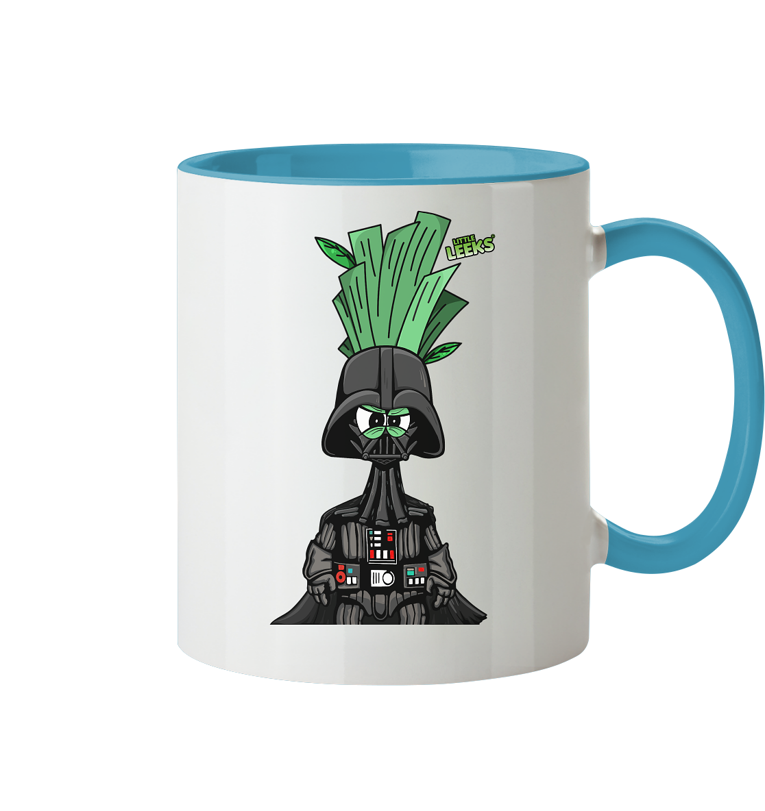 Motiv Nr 25: Dein Vadder Lauch - Tasse zweifarbig