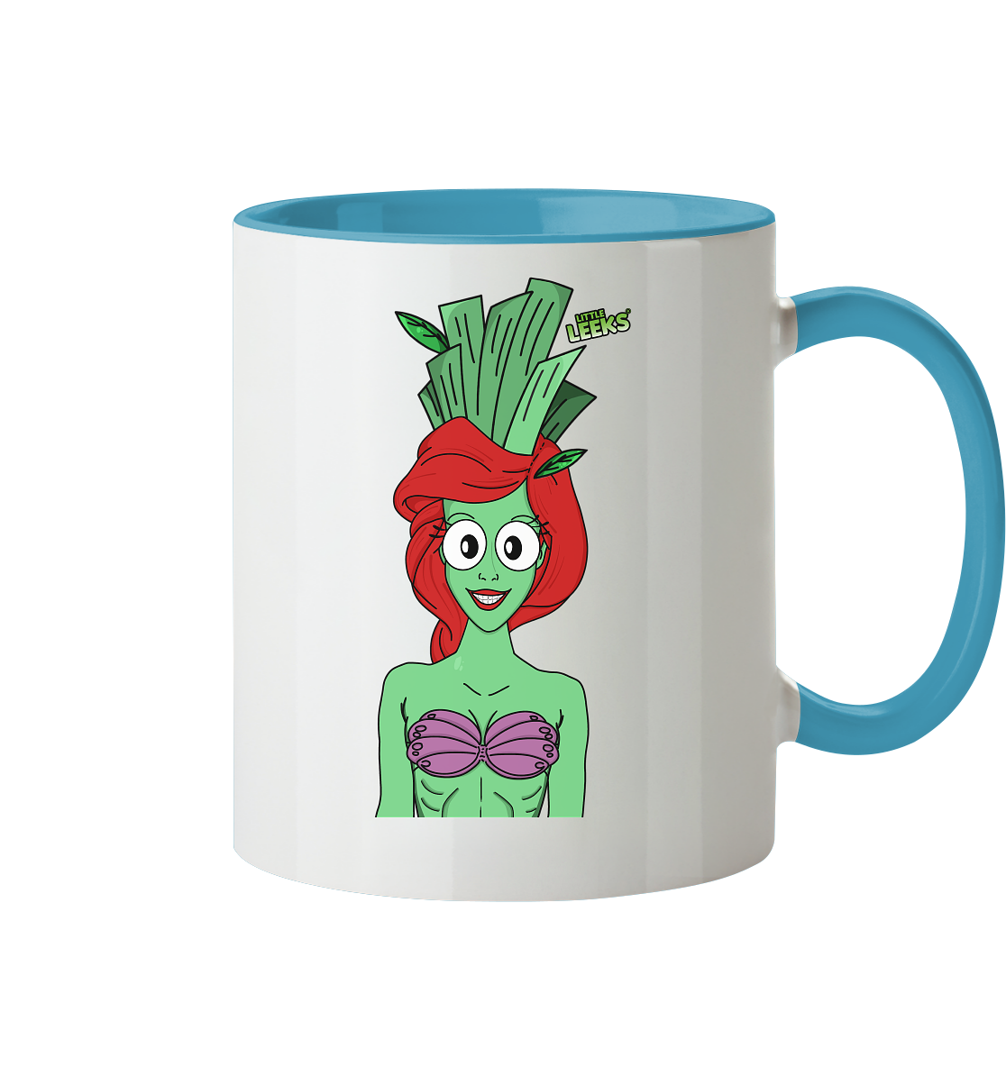 Motiv Nr 15: Meerjunglauch - Tasse zweifarbig