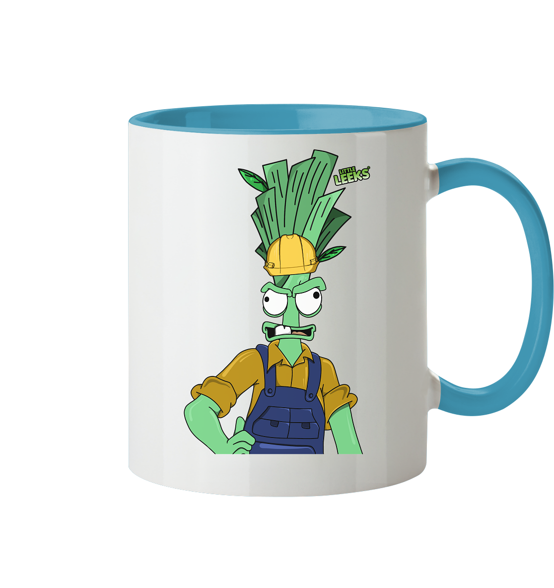 Motiv Nr 13: Meister der Lauchstelle - Tasse zweifarbig