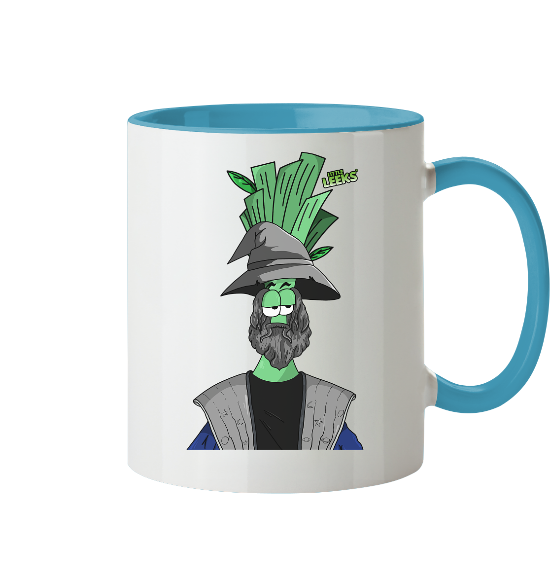 Motiv Little Leeks Nr 06: ZauberLauch - Tasse zweifarbig