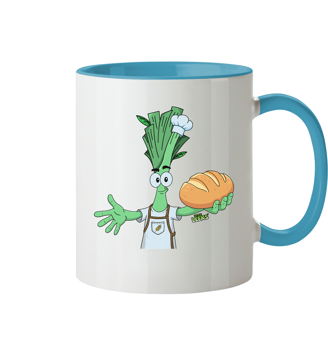 Motiv Little Leeks Nr 46: Backlauch - Tasse zweifarbig