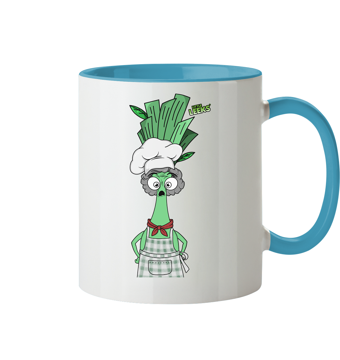 Motiv Little Leeks Nr 39: Grannylauch - Tasse zweifarbig
