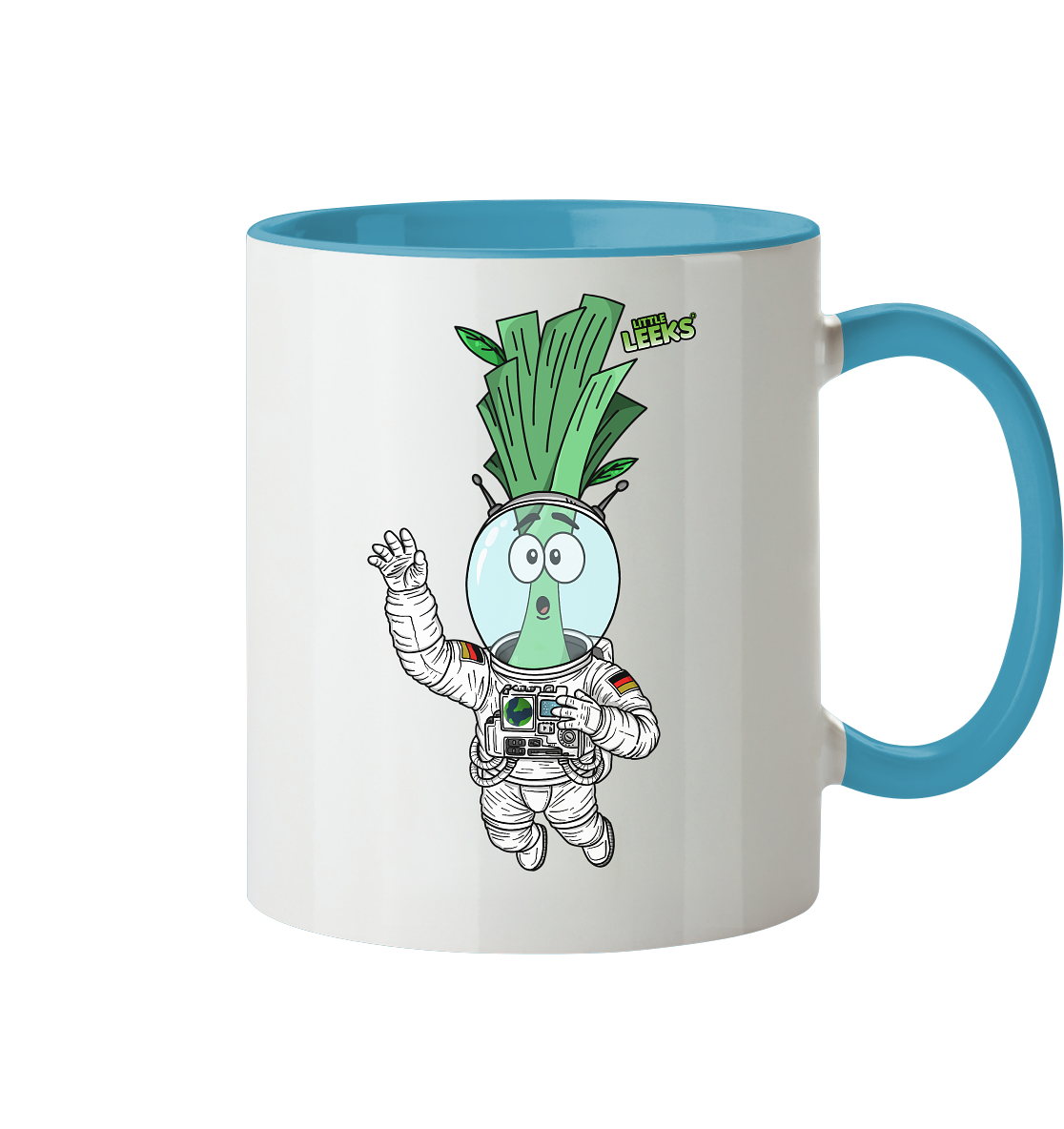 Motiv Little Leeks Nr 45: Astrolauch - Tasse zweifarbig