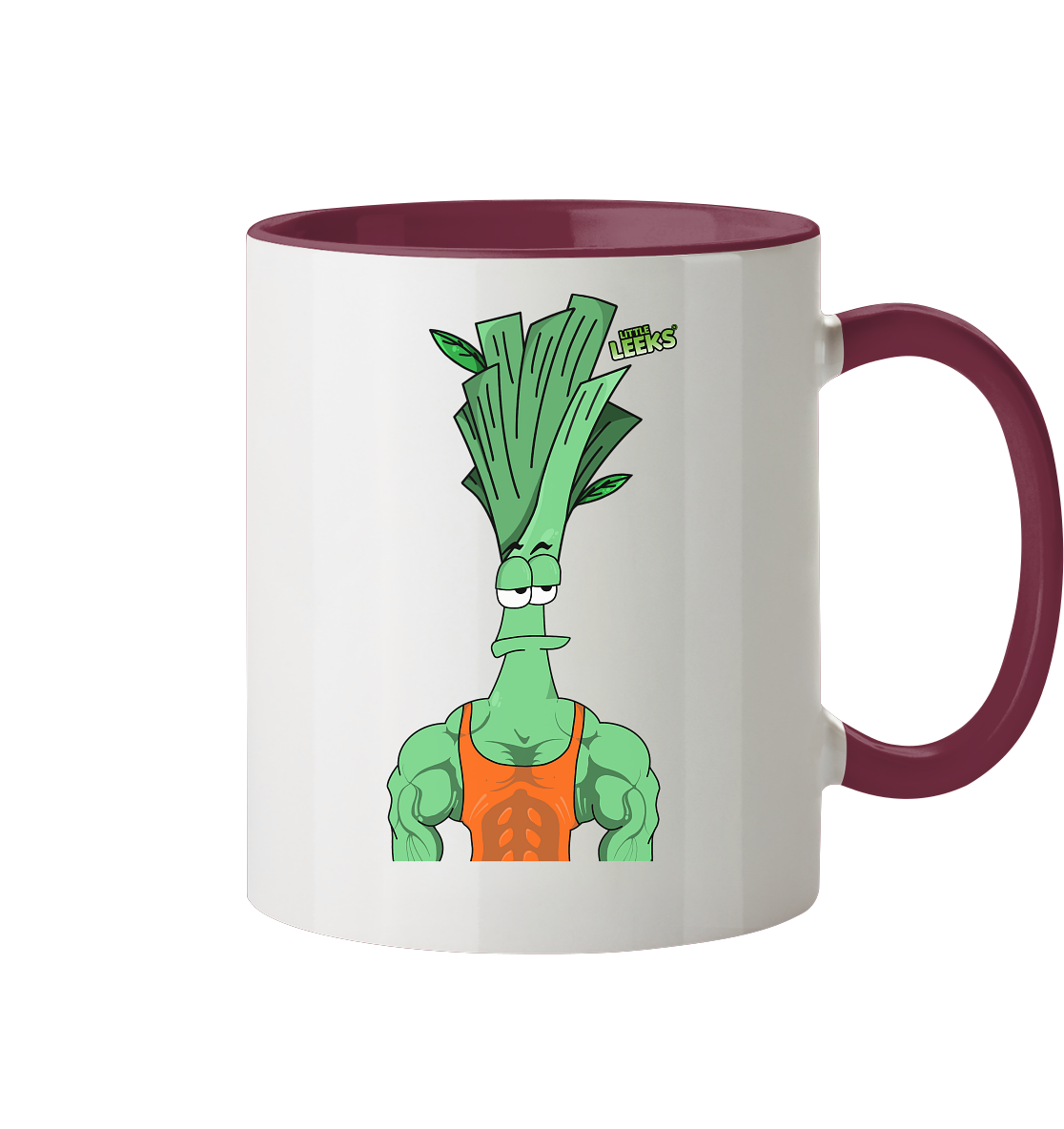 Motiv Nr 11: Gemüsebuilder - Tasse zweifarbig