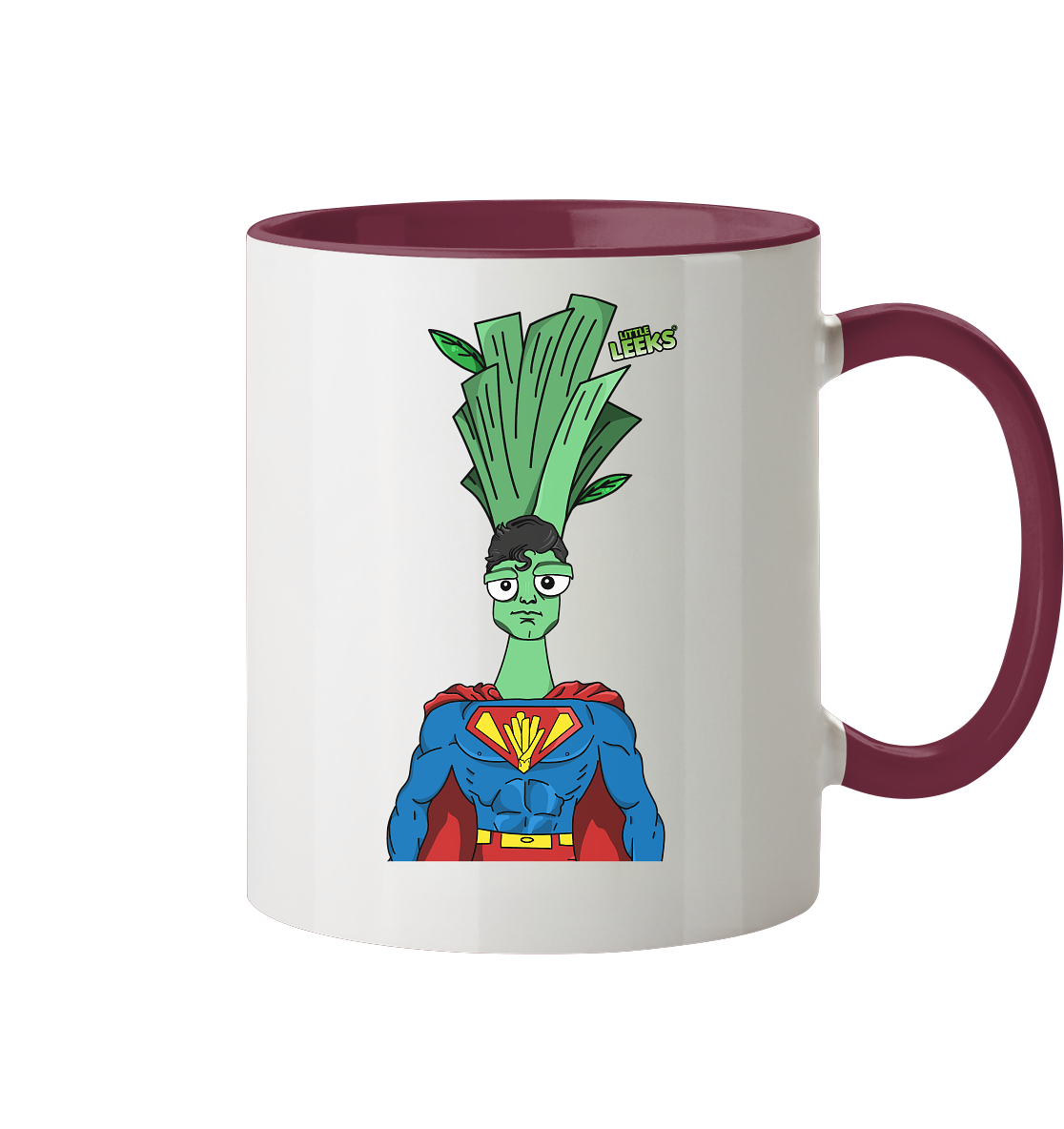 Motiv Nr 14: Suuuuperlauch - Tasse zweifarbig