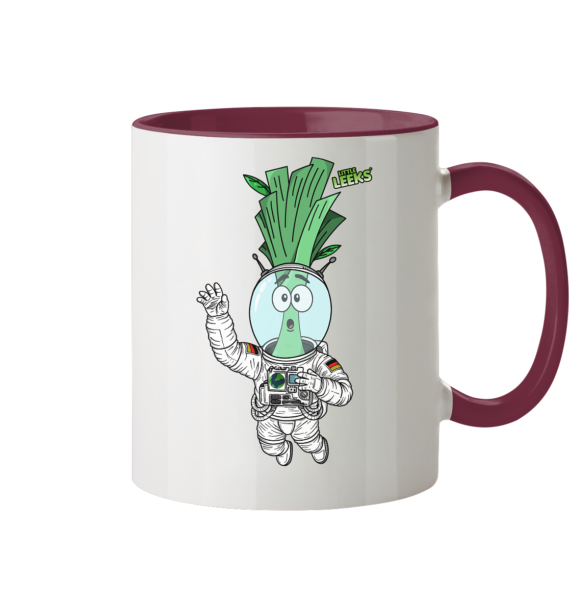 Motiv Little Leeks Nr 45: Astrolauch - Tasse zweifarbig