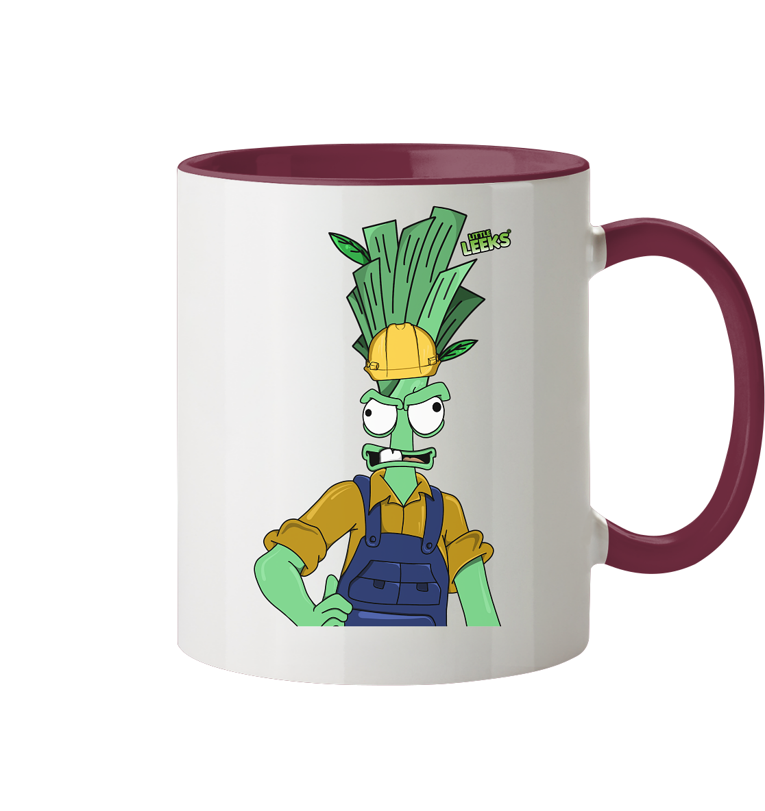 Motiv Nr 13: Meister der Lauchstelle - Tasse zweifarbig