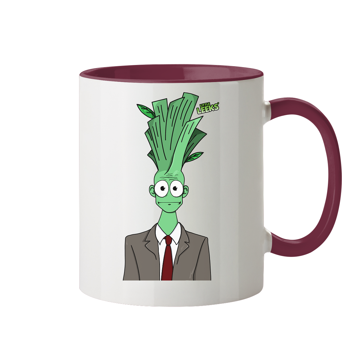 Motiv Nr 16: Politleek - Tasse zweifarbig