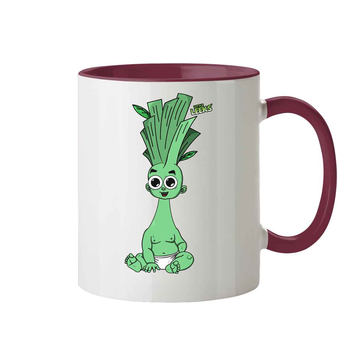 Motiv Nr 17: Babylauch - Tasse zweifarbig