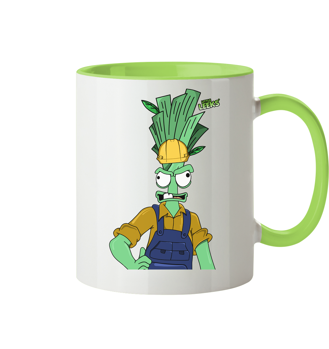 Motiv Nr 13: Meister der Lauchstelle - Tasse zweifarbig