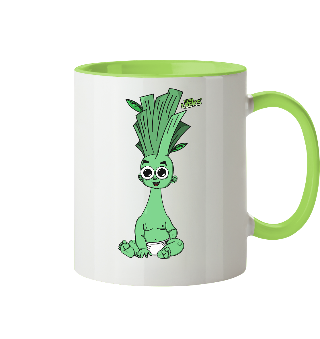 Motiv Nr 17: Babylauch - Tasse zweifarbig
