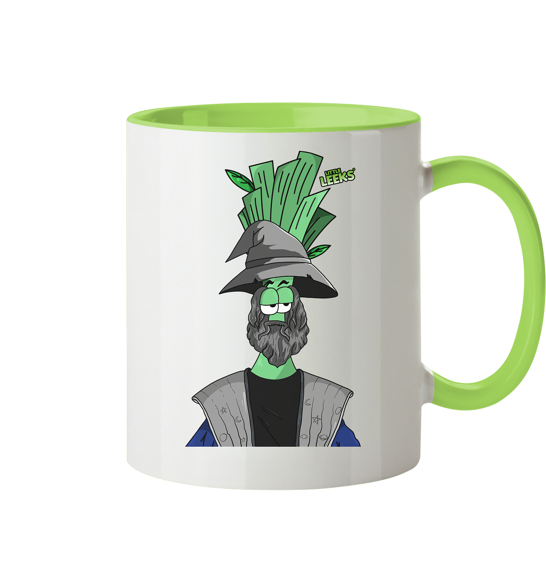 Motiv Little Leeks Nr 06: ZauberLauch - Tasse zweifarbig