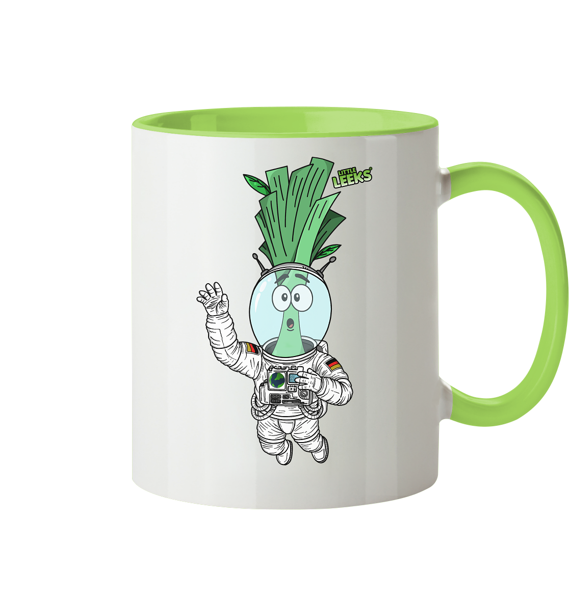 Motiv Little Leeks Nr 45: Astrolauch - Tasse zweifarbig