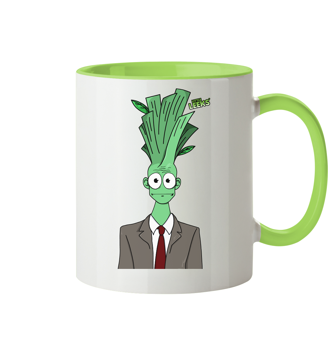Motiv Nr 16: Politleek - Tasse zweifarbig